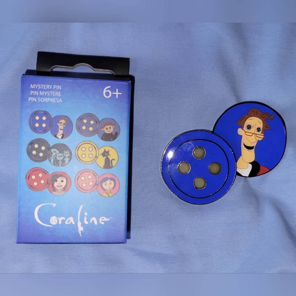 FINAL PRICE DROP Coraline Mystery Pin - Coraline's Dad